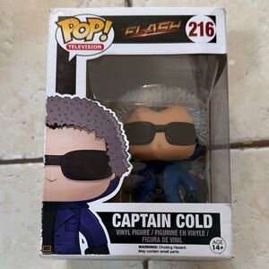Funko Captain Cold Vinyl Figure - Blue and Black